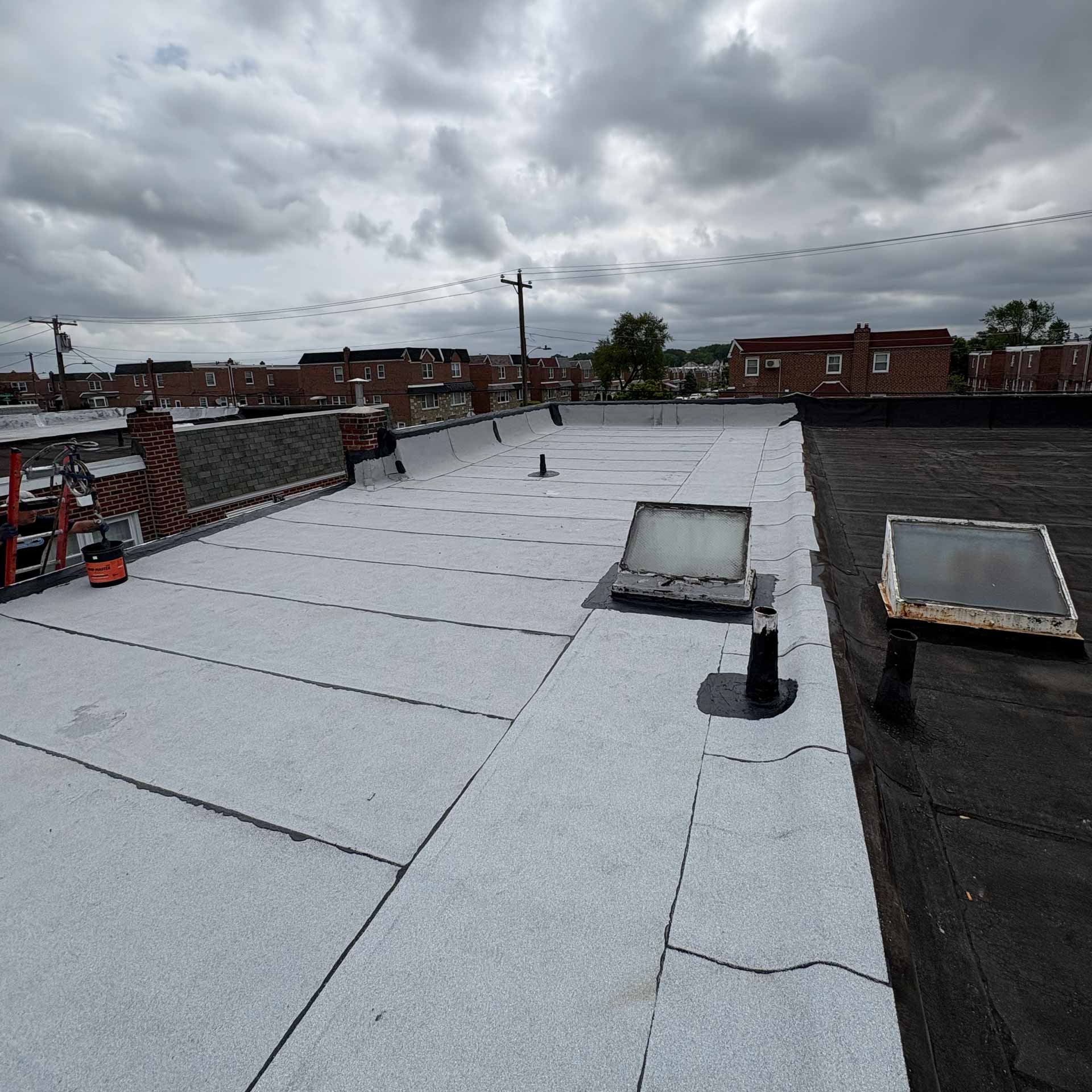Flat roof