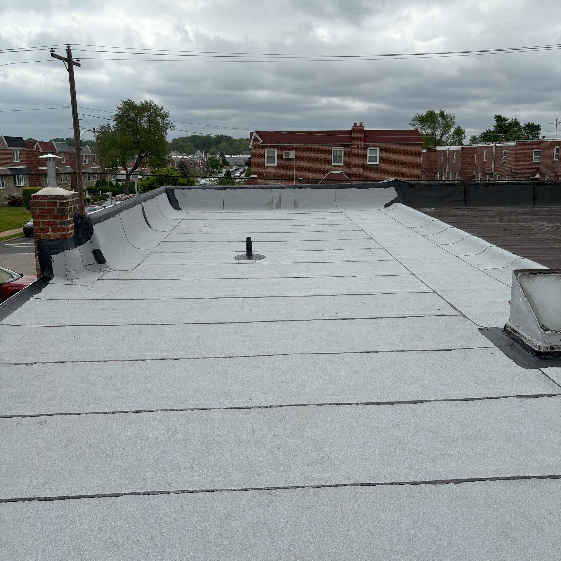 Flat roof
